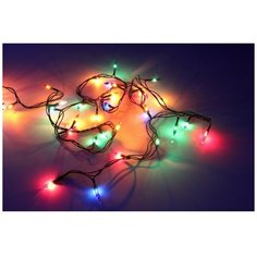 Гирлянда SH Lights ES00020/1F 20 разноцветных минилампочек, 1 режим мигания