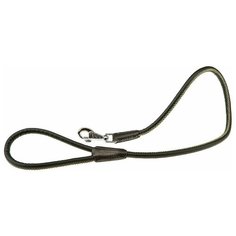 Ферпласт Поводок DERBY G12/110, черный, эко- кожа с нейлоновым шнуром Цвет: Черный Ferplast