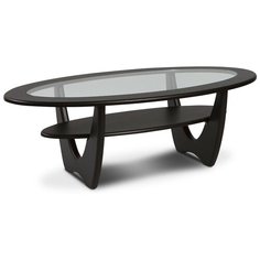 Столик журнальный Калифорния мебель Юпитер СЖС-01, ДхШ: 120 х 62 см, венге