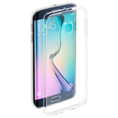 Накладка силикон Deppa Gel Case Samsung G925 Galaxy S6 Edge прозрачная