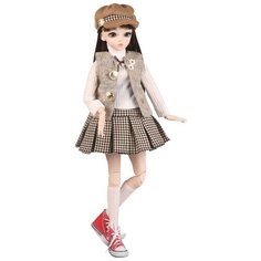 Dorris Doris Шарнирная BJD кукла Дорис с дополнительным мейком - Бланш (Doris Blanche Doll 60 sm)