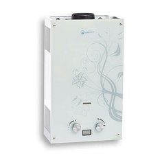 Водонагреватель газовый проточный WERT 10EG (с изображением узор белый)