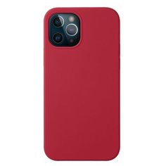 Накладка силикон Deppa Soft Silicone Case для Apple iPhone 12 Pro/12 Красный арт.87766