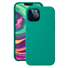 Накладка силикон Deppa Liquid Silicone для Apple iPhone 12/12 Pro Зеленый арт.87719
