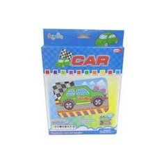 Мозаика Машина, более 400 деталей,17,5x2x25,5см Junfa Toys