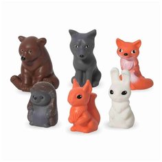 Набор резиновых игрушек «Животные леса» Весна