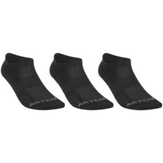 Носки для тенниса с низкой манжетой RS 500 черные 3 пары ARTENGO Х Декатлон EU39/42 Decathlon