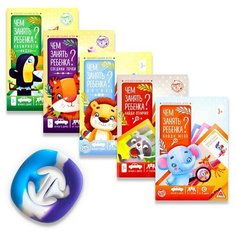 Развивающая сенсорная игрушка Snapperz + книга-игра, микс №5 Лас Играс