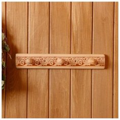 Вешалка "Русские узоры", 3 крючка Сима ленд