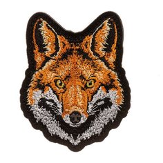 Нашивка шеврон (патч) на липучке Shevrons "Лиса" 7,5х10 см тактический