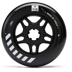 3 колеса для роликов 110 мм/86 OXELO X Декатлон Decathlon