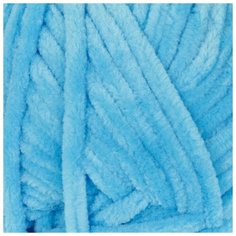 Пряжа "Dolce" 100% микрополиэстер 120м/100гр (758 т. голубой) 1моток 3440487 Yarn Art