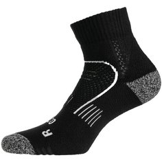 Носки для игры в большой теннис с манжетой ср. длины RS 900 в комплекте 3 пары ARTENGO Х Decathlon Черный EU35/38