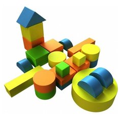 Спортивно-игровой комплекс ROMANA 25.90.05, зеленый/оранжевый/голубой/желтый