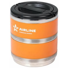 Термос для еды Airline IT-T-02 оранжевый/черный