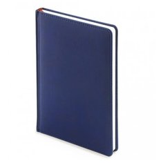 Ежедневник Альт Velvet недатированный, искусственная кожа, А5, 136 листов, темно-синий