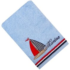 Полотенце атланта голубое Хлопок 100%, 50х90, Голубой Tana