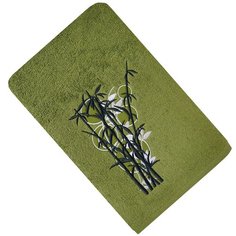 Полотенце макао зеленое Хлопок 100%, 70х140, Зеленый Tana