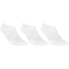 Носки для тенниса с низкой манжетой RS 500 белые 3 пары ARTENGO Х Decathlon Белоснежный EU35/38
