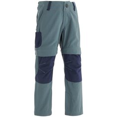 Брюки походные модульные MH500 на 2–6 лет дет. QUECHUA Х Decathlon Сине-Серый 96-102 CM 3-4