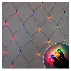 Гирлянда Волшебная страна Сетка R/Net-200-MC, 200 х 135 см, 200 ламп, многоцветный