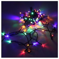 Гирлянда Sh Lights DC-LD120, 1200 см, 120 ламп, разноцветные диоды/зеленый провод