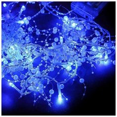 Гирлянда Sh Lights PRLD030-B-BO, 180 см, 30 ламп, синий/бесцветный провод