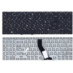 Клавиатура для ноутбука Acer Aspire V5-551G черная без рамки с подсветкой Sino Power