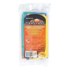 Салфетки микрофибровые AB-3601-84 универсальные (20x20см) (8шт) автостоп