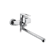 Смеситель DIVINO LUX для ванны шар. D35мм переключатель на корпусе излив 300мм SH432-15