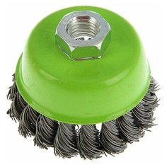 Щетка для УШМ 75мм/М14 (чашка, латунь) "3-ON" 20-03-075