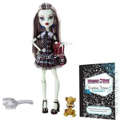 Кукла Monster High Фрэнки Штейн с питомцем, 27 см, BBC67