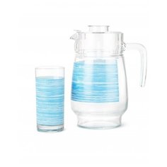 Набор питьевой брашмания лайт БЛЮ 7 предметов Luminarc