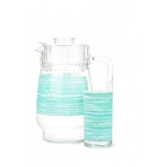 Набор питьевой брашмания тюркуаз 7 предметов Luminarc