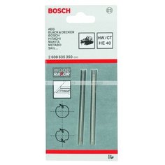 Ножи для рубанка 2P-82,4x1,1x5,5 (2 шт в упак) 2608635350 BOSCH