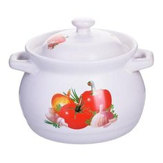 Кастрюля керамическая 1,9 л Loraine 29186 KSMB-29186