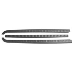 Комплект накладок на боковые борта и задний откидной борт (без скотча) для VW Amarok 2010-2016 (I дорестайлинг), шагрень Русская Артель