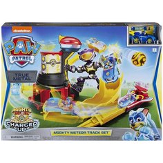 Игровой набор с куклой Spin Master Щенячий патруль Игровой набор Paw Patrol Meteor Track с эксклюзивной машиной