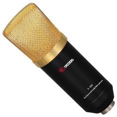 Микрофон Volta S-100, черный/золотистый