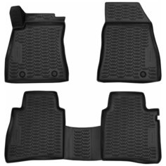 Коврики в салон автомобиля Element для Nissan Tiida, 03/2015->, черный, 4 шт