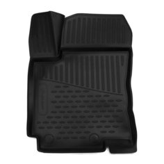Коврики 3D в салон KIA Rio, 01/2014->, hb., 4 шт. (полиуретан) (для рынка Казахстана) Element