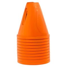 Набор из 10 конусов для слалома на роликах оранжевые OXELO X Декатлон Decathlon