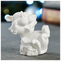 Статуэтка "Тигр с баксами" 7х5х6см 7076853 Хорошие сувениры