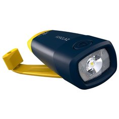 Фонарик с автономным внешним аккумулятором - DYNAMO 900 USB - 210 люмен, жёлтый FORCLAZ X Декатлон Decathlon