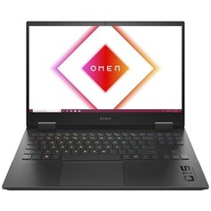Ноутбук HP Omen 15- ek1015ur 3B2V6EA (Core i7 2600 MHz (10750H)/16384Mb/1024 Gb SSD/15.6"/1920x1080/nVidia GeForce RTX 3070 (MAX- Q) GDDR6/DOS)
