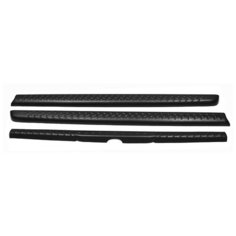 Комплект накладок на боковые борта и задний откидной борт без скотча для Nissan Navara 2005-2010,2010-2015 Русская Артель