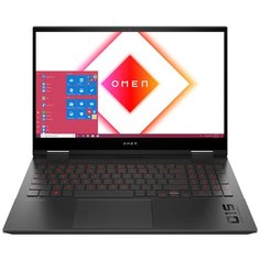 Ноутбук HP Omen 15- ek1014ur 3B2V5EA (Core i7 2200 MHz (10870H)/16384Mb/1024 Gb SSD/15.6"/2560x1440/nVidia GeForce RTX 3070 (MAX- Q) GDDR6/DOS)