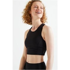 Топ-бра Decathlon размер XL (48), черный