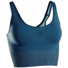Топ Decathlon размер 2XL (52), темно-бирюзовый/серебристый