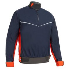 Куртка Decathlon размер S, асфальтово-синий/маковый